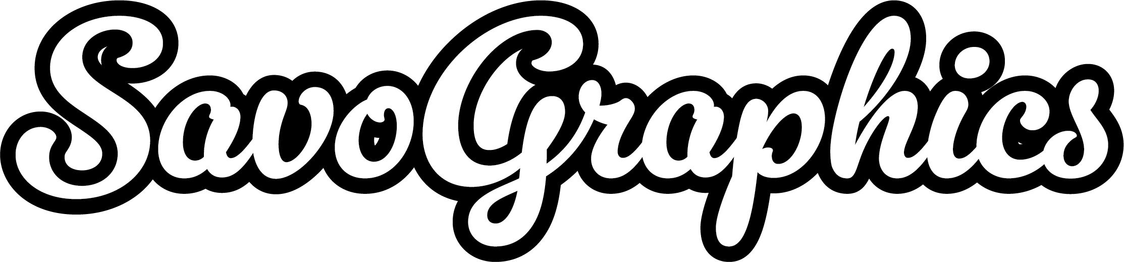 savographics logo valkoinen
